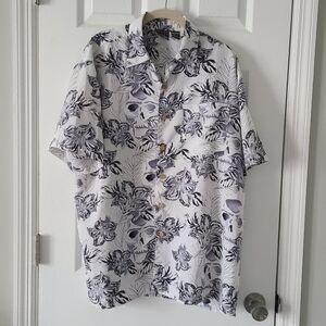 X9 Skull Hawiian Shiry